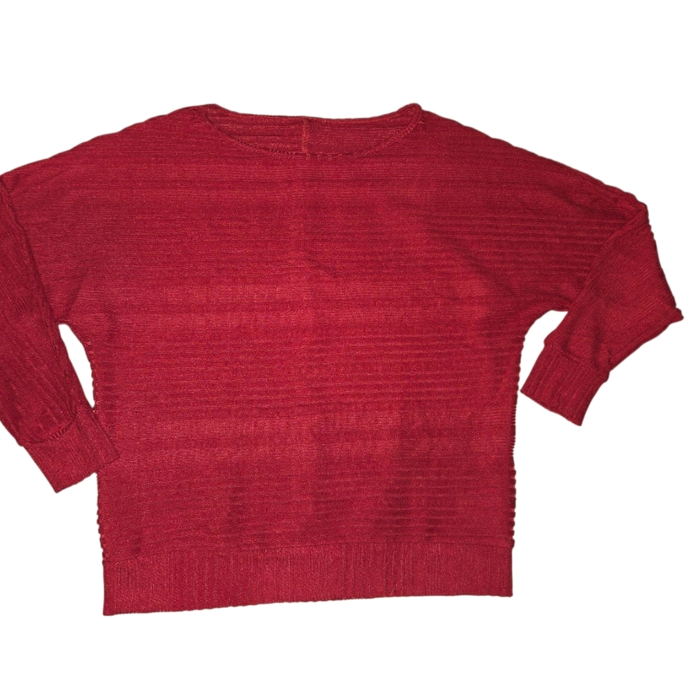 Red Knit Sweater